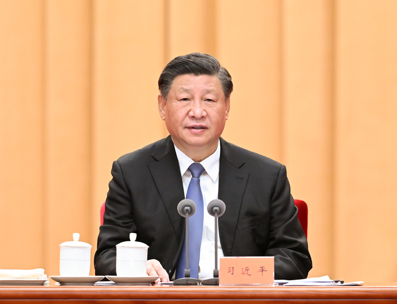 1月9日，中共中央總書記、國家主席、中央軍委主席習(xí)近平在中國共產(chǎn)黨第二十屆中央紀(jì)律檢查委員會第二次全體會議上發(fā)表重要講話。